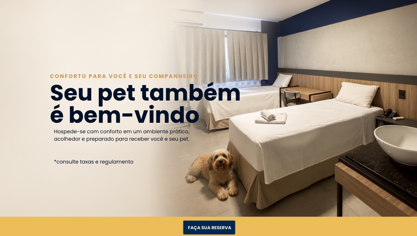 Hospedagem confortável no centro de Foz do Iguaçu